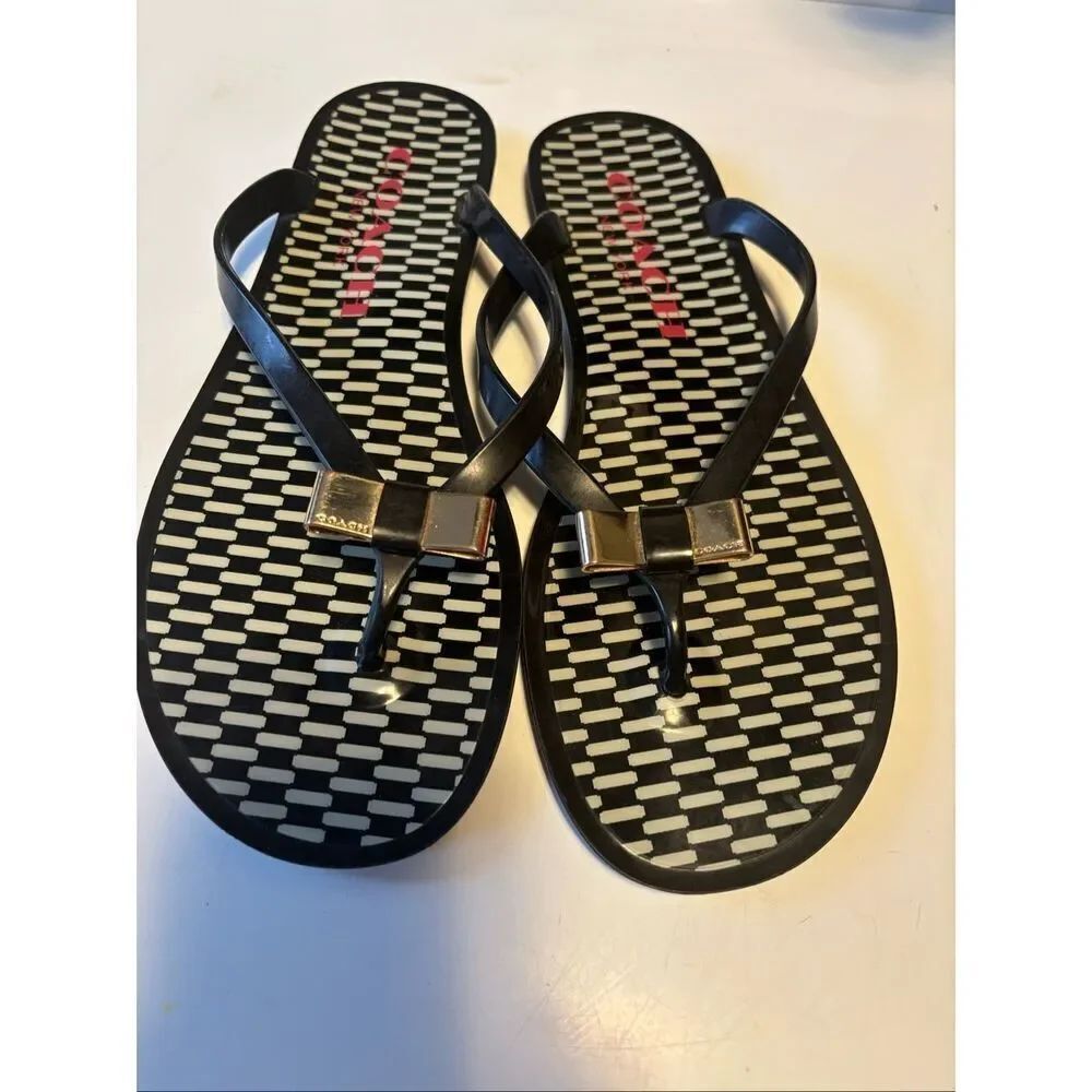 Coach Flip Flops